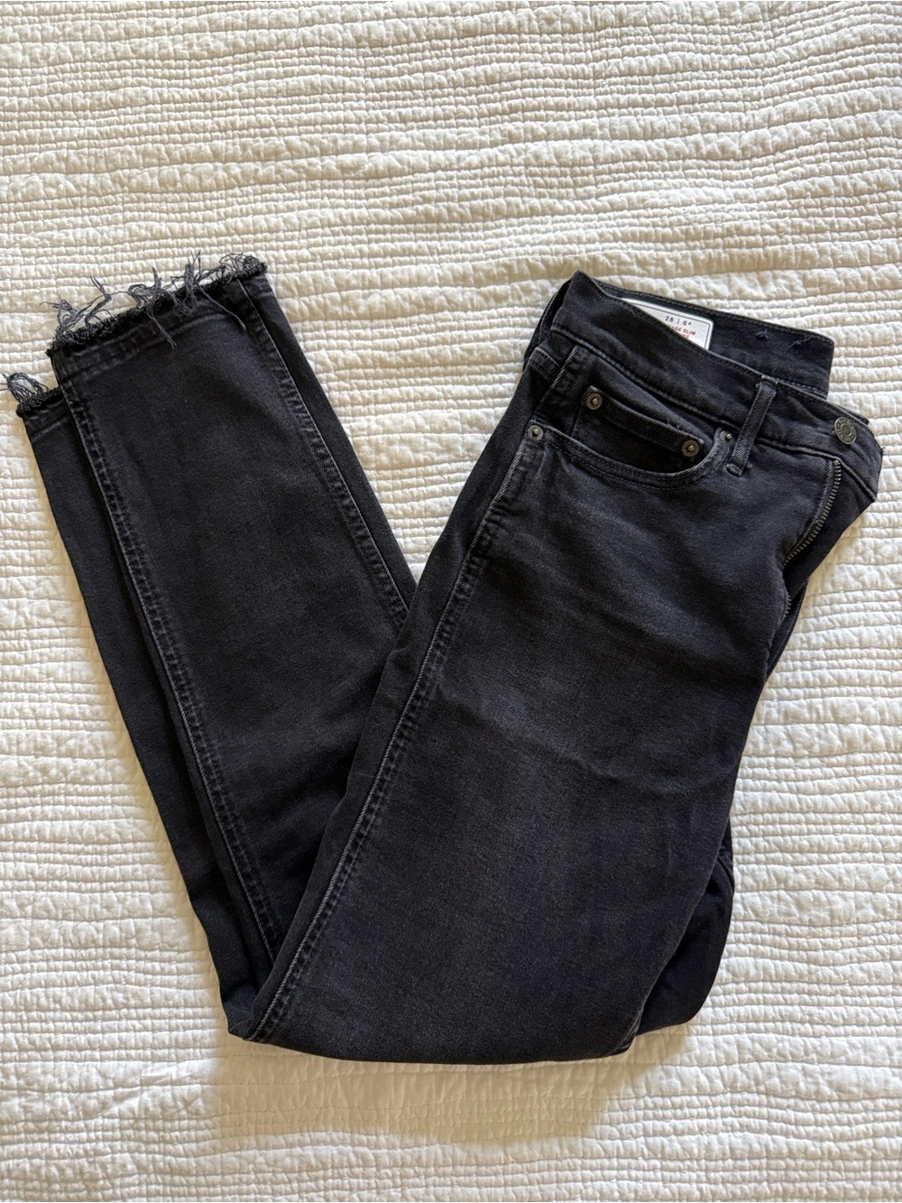 GAP Vintage Slim High Rise Black Jeans